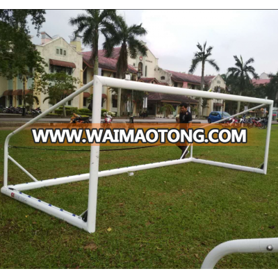 Hot sales soccer equipments steel foldable soccer goals for training